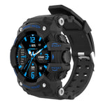 Smartwatch per sport all'aria aperta con schermo TFT da 1,28 pollici LC11, supporto impermeabile IP68 Monitoraggio della frequenza cardiaca e della pressione sanguigna