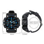 Smartwatch per sport all'aria aperta con schermo TFT da 1,28 pollici LC11, supporto impermeabile IP68 Monitoraggio della frequenza cardiaca e della pressione sanguigna