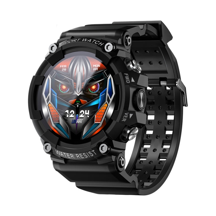 LOKMAT ATTACK 3 Orologio intelligente per fitness sportivo con schermo TFT da 1,28 pollici, supporto per chiamate Bluetooth, ATTACK 3
