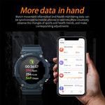 LOKMAT ATTACK 3 Orologio intelligente per fitness sportivo con schermo TFT da 1,28 pollici, supporto per chiamate Bluetooth, ATTACK 3