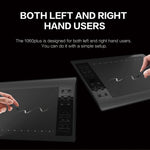 10Moons G10 Tablet con schermo digitale e penna passiva