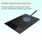 10Moons G10 Tablet con schermo digitale e penna passiva