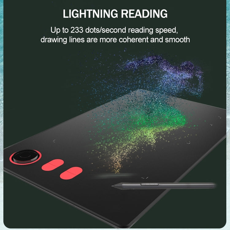 Tablet digitale 10Moons G20 con penna passiva 8192 livelli