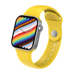 Braccialetto intelligente con schermo HD T500+MAX da 1,69 pollici, supporto per chiamate Bluetooth/monitoraggio della frequenza cardiaca