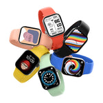 Braccialetto intelligente con schermo HD T500+MAX da 1,69 pollici, supporto per chiamate Bluetooth/monitoraggio della frequenza cardiaca