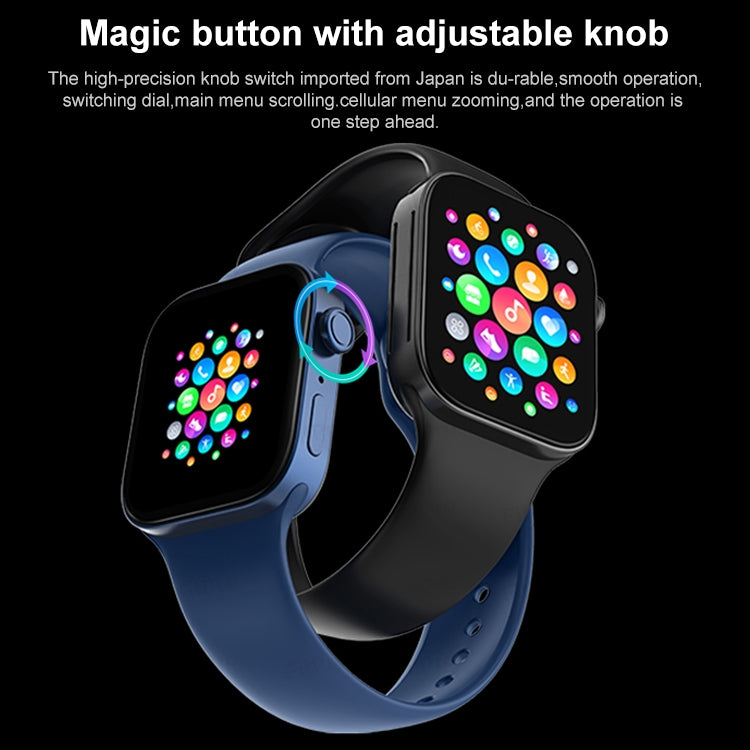 Braccialetto intelligente con schermo HD T500+MAX da 1,69 pollici, supporto per chiamate Bluetooth/monitoraggio della frequenza cardiaca
