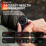 Zeblaze Stratos 3 Schermo AMOLED da 1,43 pollici IP68 Orologio intelligente impermeabile, supporto chiamata Bluetooth / GPS, Stratos 3
