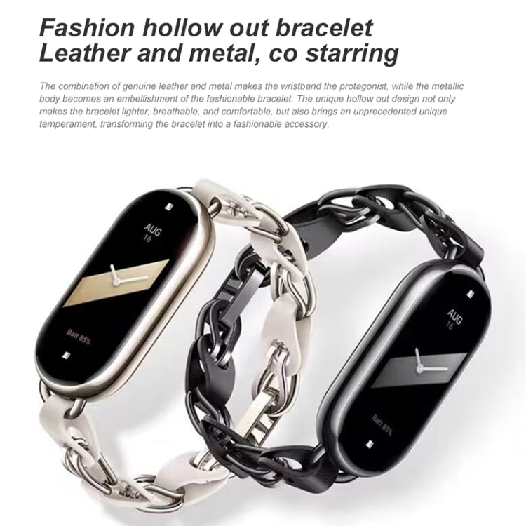 Bracciale in acciaio inossidabile originale per Xiaomi Mi Band 8 Fashion