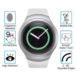 2 PZ ENKAY Hat-Prince per Samsung Gear S2 Smart Watch 0,2 mm 9H Durezza superficiale 2.15D Pellicola per schermo in vetro temperato antideflagrante
