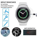 2 PZ ENKAY Hat-Prince per Samsung Gear S2 Smart Watch 0,2 mm 9H Durezza superficiale 2.15D Pellicola per schermo in vetro temperato antideflagrante