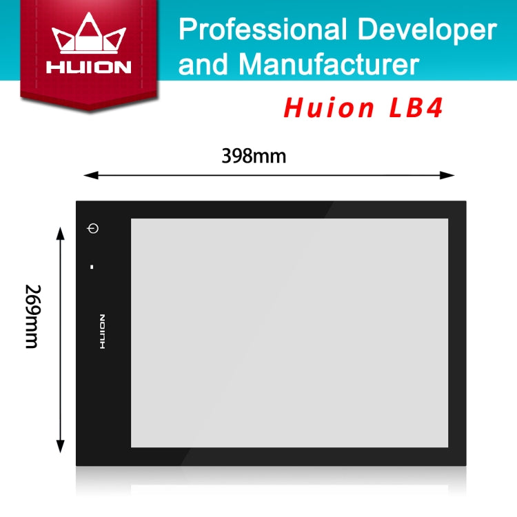 Huion LB4 LED Tracing Pad Art Craft Light Box