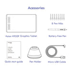 HUION Inspiroy H950P Tavoletta grafica USB 221x138 mm