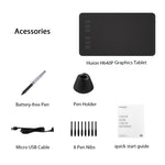 HUION Inspiroy H640P Tavoletta grafica USB 5080LPI