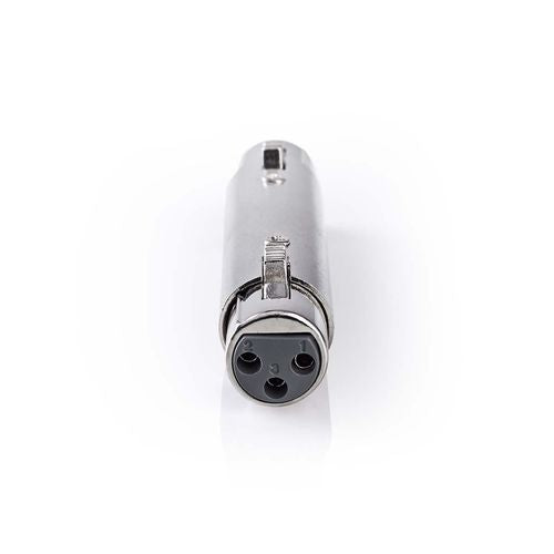 Adattatore XLR Femmina a 3 pin XLR - Femmina a 3 pin XLR 10 pezzi Metallo 5412810298976 541281029897 5412810298976