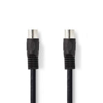 Cavo maschio DIN a 5 pin - Cavo maschio DIN a 5 pin | 2.0 m | Nero 5412810281220 541281028122  ND2145