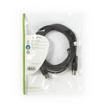 Cavo audio DIN maschio DIN a 5 pin - maschio DIN a 5 pin 3.0 m Nero 5412810281237 541281028123  CAGP20000BK30 ND2745