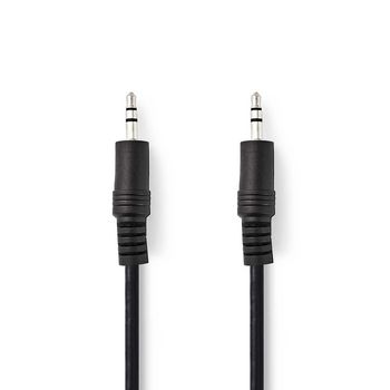 Cavo Audio Stereo Maschio da 3,5 mm - Maschio da 3,5 mm - 3.0 m - nero