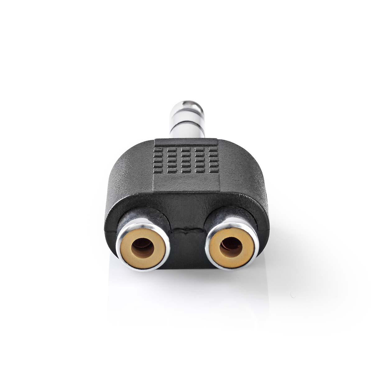 Adattatore audio stereo Maschio da 6,35 mm - 2x Femmina RCA 10 pezzi Nero 5412810298761 541281029876  CAGP23945BK ND2725