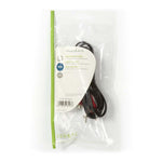 Cavo Audio Stereo 2x RCA maschio - 2x RCA femmina 2.0 m Nero 5412810281077 541281028107 CAGP24205BK20 ND2570