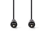 Cavo Audio Ottico | TosLink maschio - TosLink maschio | 1.0 m | Nero CAGP25000BK10 Codice EAN: 5412810281107 541281028110
