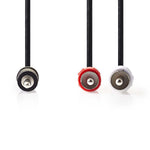 Cavo Audio Stereo | Maschio da 3,5 mm - 2x Maschio RCA | 1.5 m | Nero CAGT22200BK15 Codice EAN: 5412810297795
Cavo Audio Stereo | Maschio da 3,5 mm - 2x Maschio RCA | 1.5 m | Nero CAGT22200BK15 Codice EAN: 5412810297795