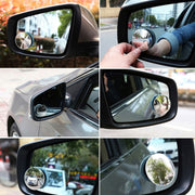 SY-020 Specchietto retrovisore grandangolare per punto cieco dell'auto, diametro: 5 cm, 5cm Rear View Wide Angle Mirror