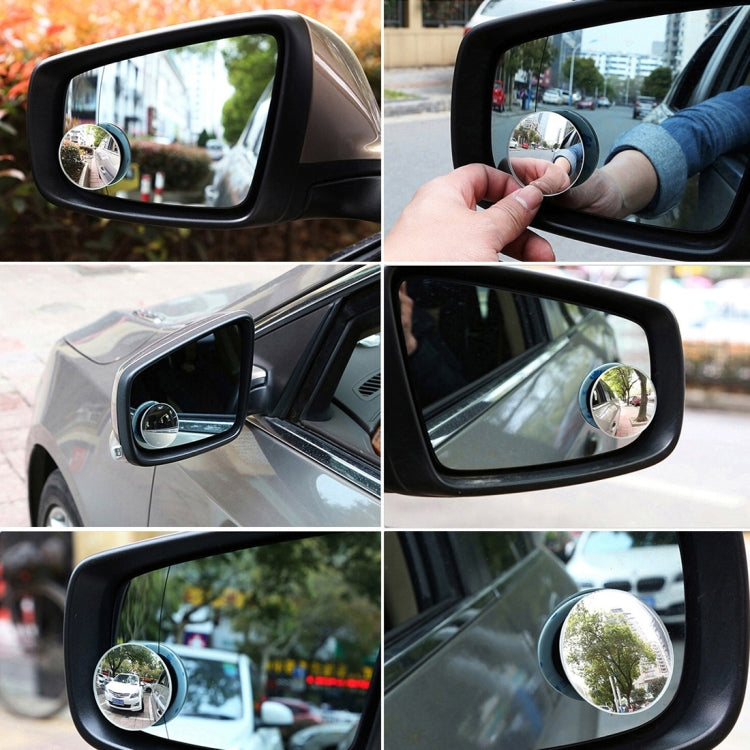 Specchietto grandangolare per punto cieco dell'auto, diametro: 5,3 cm, 5.3cm Rear View Wide Angle Mirror