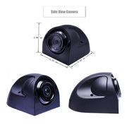 K0164 Monitor per retromarcia con quattro telecamere per visione notturna a infrarossi per auto HD da 7 pollici, K0164