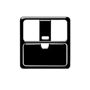 Per Nissan 350z 2003-2009 3 pezzi adesivo decorativo per luce di lettura per auto, guida a destra e a sinistra universale, Car Reading Light