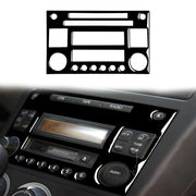 Per Nissan 350Z 2003-2009 Autoradio CD Pannello di riproduzione Adesivi decorativi, Guida a destra e a sinistra Universale, Car CD Radio Playback Panel