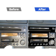 Per Nissan 350Z 2003-2009 Autoradio CD Pannello di riproduzione Adesivi decorativi, Guida a destra e a sinistra Universale, Car CD Radio Playback Panel