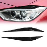 Sopracciglio leggero ABS per auto per BMW Serie 3 F30 2012-2018, For BMW 3 Series F30 2012-2018