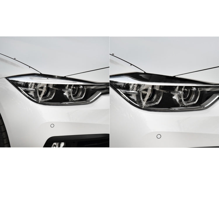Sopracciglio leggero ABS per auto per BMW Serie 3 F30 2012-2018, For BMW 3 Series F30 2012-2018