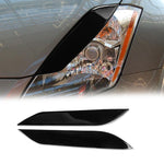 Sopracciglio leggero ABS per auto per Nissan 350Z 2006-2009, For Nissan 350Z 2006-2009