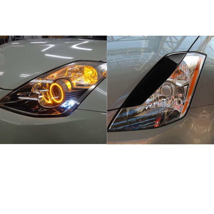 Sopracciglio leggero ABS per auto per Nissan 350Z 2006-2009, For Nissan 350Z 2006-2009