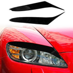 Sopracciglio leggero ABS per auto per Mazda RX-8 2004-2008, For Mazda RX8 2004-2008