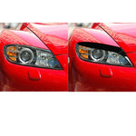 Sopracciglio leggero ABS per auto per Mazda RX-8 2004-2008, For Mazda RX8 2004-2008