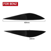 Sopracciglio leggero ABS per auto per Mercedes-Benz Classe C W204/C180/C200/C260/C300/C350 2008-2011, For Mercedes-Benz C-class W204/C180/C200/C260/C300/C350 2008-2011