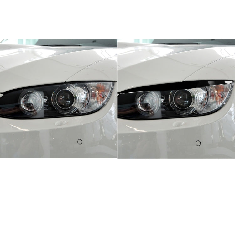 Sopracciglio leggero in ABS per auto per BMW Serie 3 E92/E93 2006-2012, For BMW 3 Series E92/E93 2006-2012