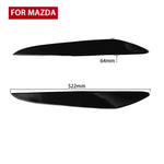 Sopracciglio leggero ABS per auto per Mazda 3 2010-2013, For Mazda 3 2010-2013