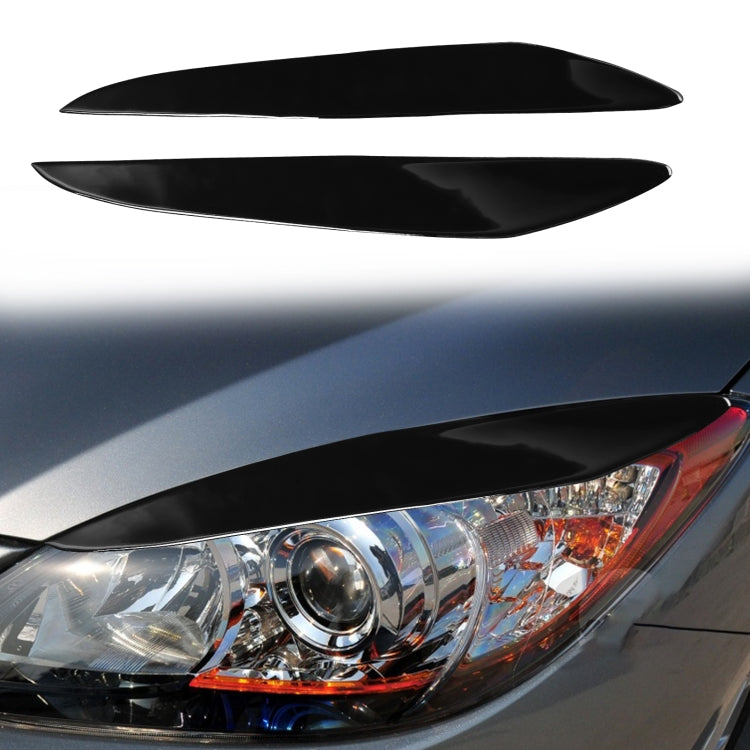 Sopracciglio leggero ABS per auto per Mazda 3 2010-2013, For Mazda 3 2010-2013