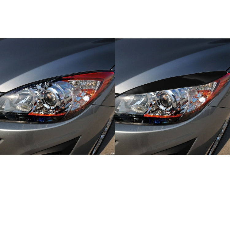 Sopracciglio leggero ABS per auto per Mazda 3 2010-2013, For Mazda 3 2010-2013