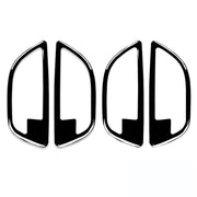 Per BMW Serie 5 F10 2011-2017 4 pezzi Adesivo decorativo per telaio maniglia portiera auto, Guida sinistra e destra universale, Door Handle Frame