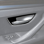 Per BMW Serie 5 F10 2011-2017 4 pezzi Adesivo decorativo per telaio maniglia portiera auto, Guida sinistra e destra universale, Door Handle Frame