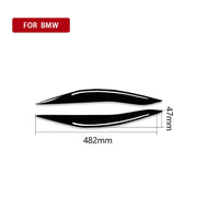 Per BMW Serie 5 F10 2014-2016 Adesivo decorativo per sopracciglio della lampada per auto, guida a destra e a sinistra universale, For BMW 5 Series F10 2014-2016 Lamp Eyebrow