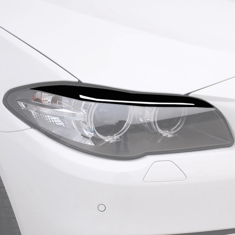 Per BMW Serie 5 F10 2014-2016 Adesivo decorativo per sopracciglio della lampada per auto, guida a destra e a sinistra universale, For BMW 5 Series F10 2014-2016 Lamp Eyebrow