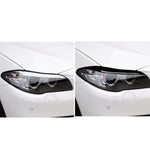 Per BMW Serie 5 F10 2014-2016 Adesivo decorativo per sopracciglio della lampada per auto, guida a destra e a sinistra universale, For BMW 5 Series F10 2014-2016 Lamp Eyebrow