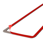 Per BMW Serie 5 F10 2011-2017 Adesivo decorativo per cornice uscita aria laterale auto, Guida a sinistra, Side Air Outlet Frame,Left Drive