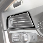 Per BMW Serie 5 F10 2011-2017 Adesivo decorativo per cornice uscita aria laterale auto, Guida a sinistra, Side Air Outlet Frame,Left Drive