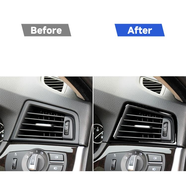 Per BMW Serie 5 F10 2011-2017 Adesivo decorativo per cornice uscita aria laterale auto, guida a destra, Side Air Outlet Frame,Right Drive
